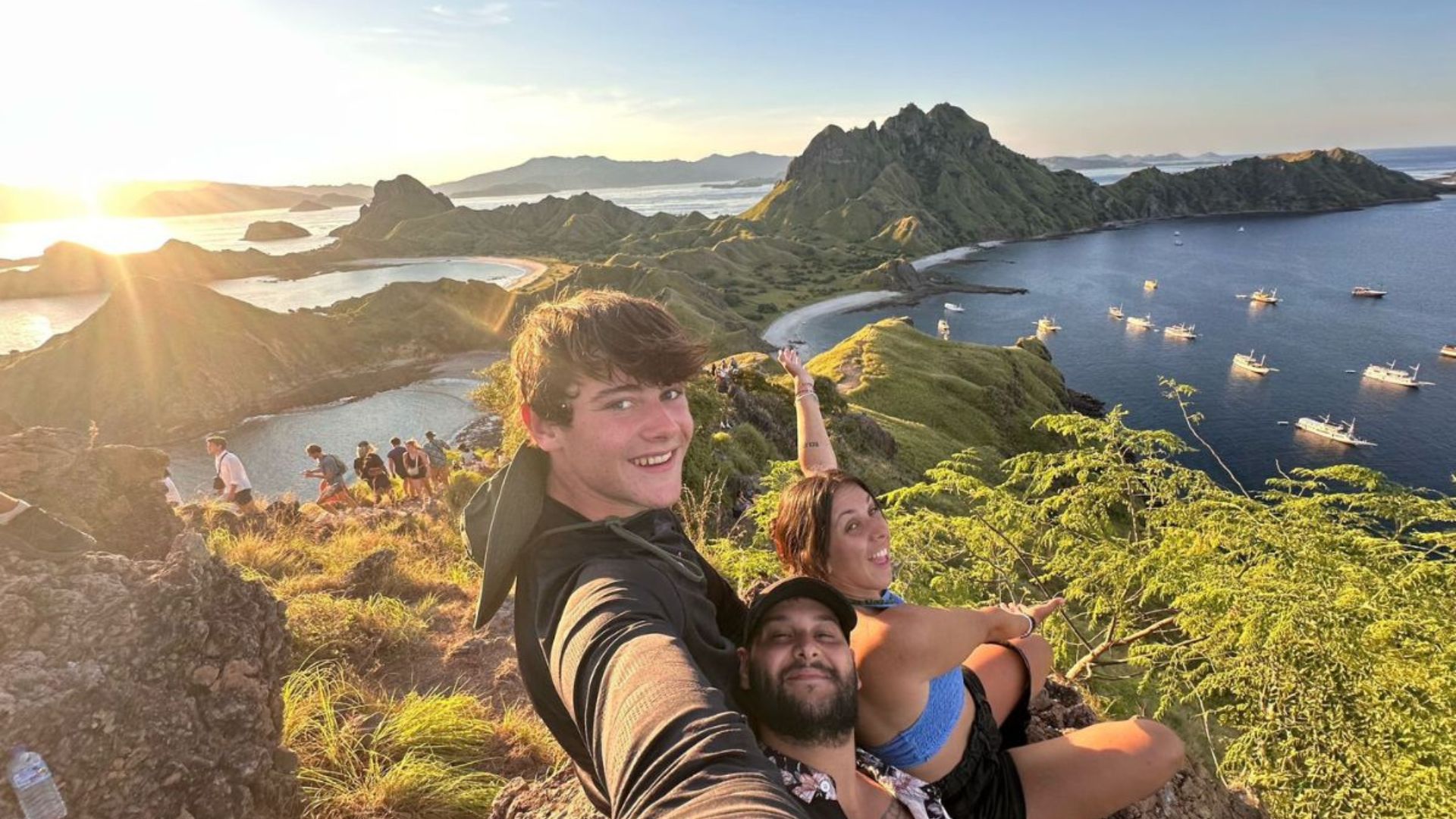 Padar Island landscape