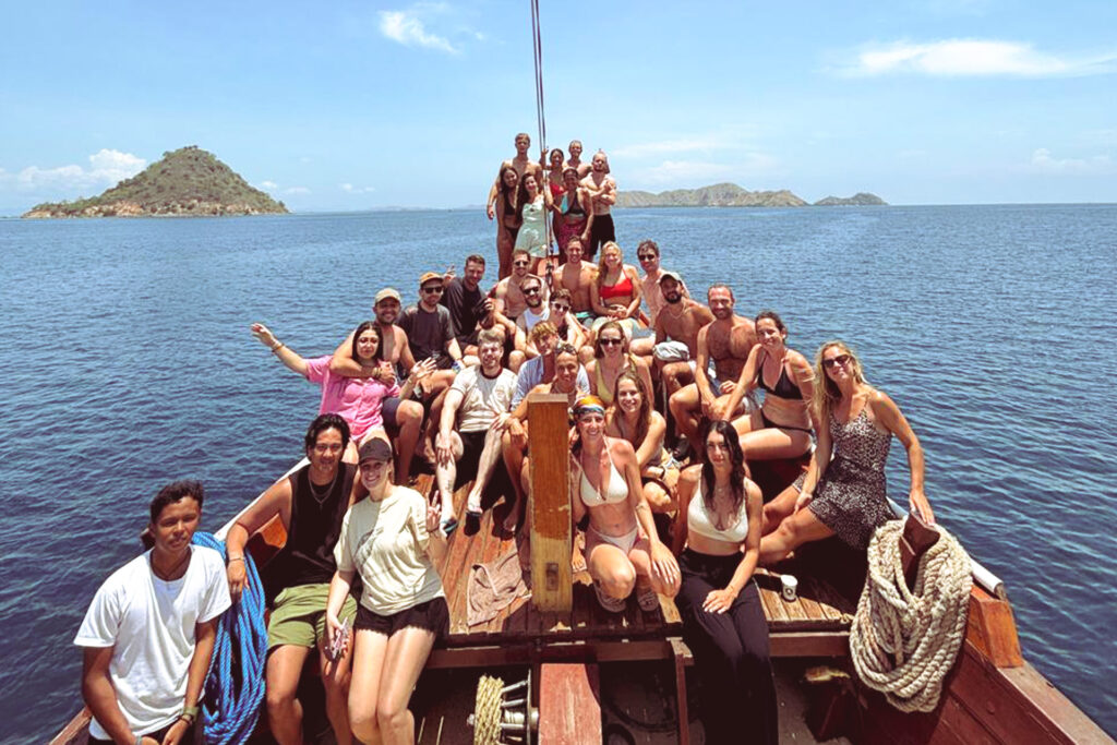 Komodo boat trip from Lombok