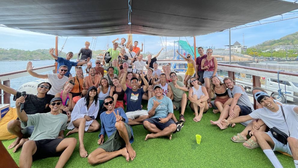 Komodo Island, Komodo National Park, Labuan Bajo, East Nusa Tenggara (NTT), Snorkeling, Hiking,Adventure,and Liveaboard Cruise. Golden Island Cruise.