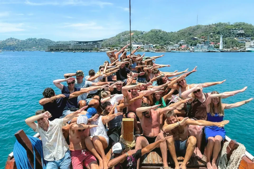 Menami End Trip Guest Pose